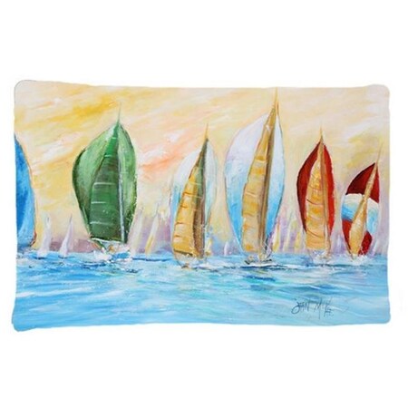 Carolines Treasures Carolines Treasures JMK1002PILLOWCASE Reggatta Fabric Standard Pillowcase JMK1002PILLOWCASE